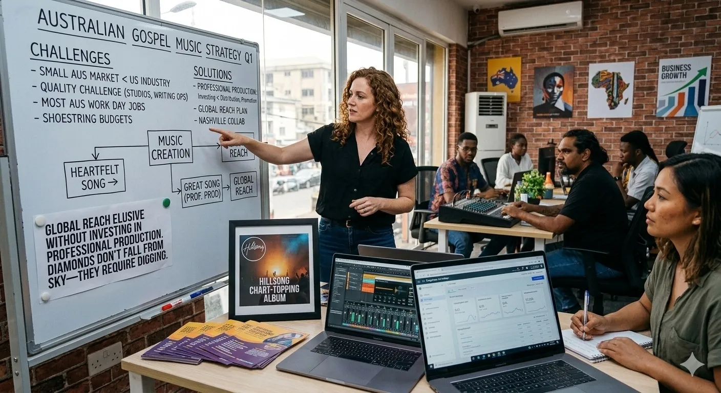 Talent, Gifted  or Hobby? Why Australian Gospel Isn&amp;amp;#039;t Reaching Global Heights