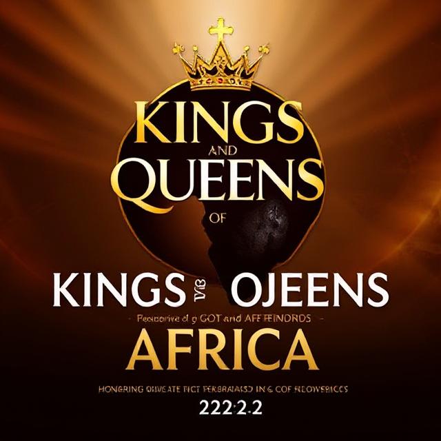 The Anointed Crown Awards: Kings and Queens of Africa 2026.
