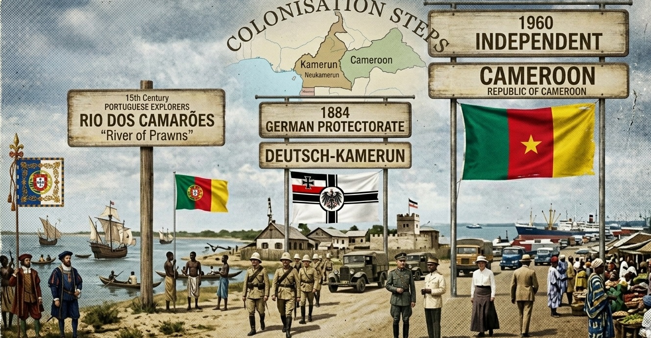 The Journey Of Cameroon, From Portuguese to Ger,mans and Now  Cameroon
